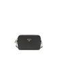 Prada Black Calf Leather Bos Taurus Shoulder Bag