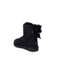 UGG Black Suede Leather Ankle Boots