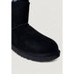UGG Black Suede Leather Ankle Boots