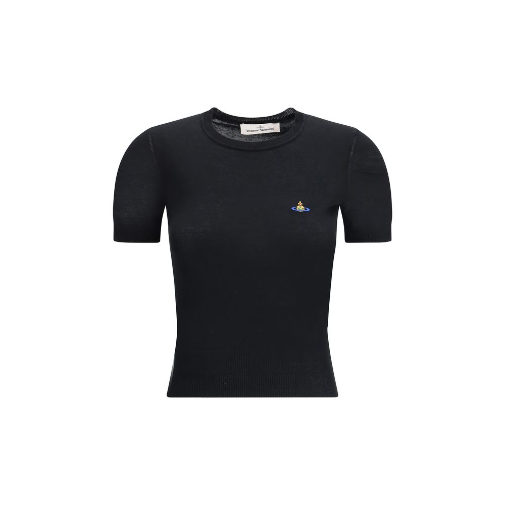 Vivienne Westwood Black Cotton T-Shirt