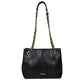 Versace Black Leather Shoulder Bag