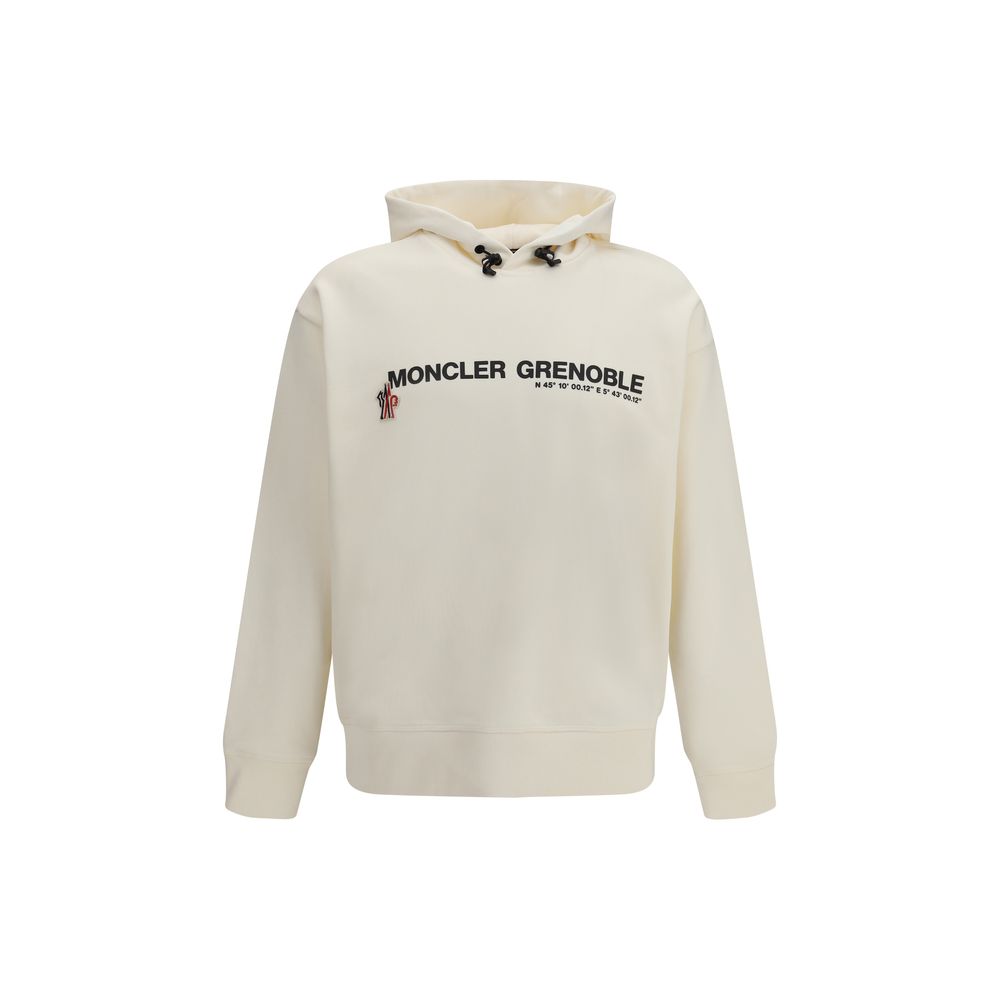 Moncler Grenoble Beige Cotton Sweatshirt