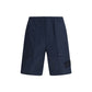 Stone Island Blue Cotton Bermuda Shorts