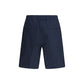 Stone Island Blue Cotton Bermuda Shorts