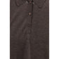 Loulou De Saison Brown Cashmere Polo Shirt