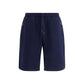 Brunello Cucinelli Blue Cotton Bermuda Shorts