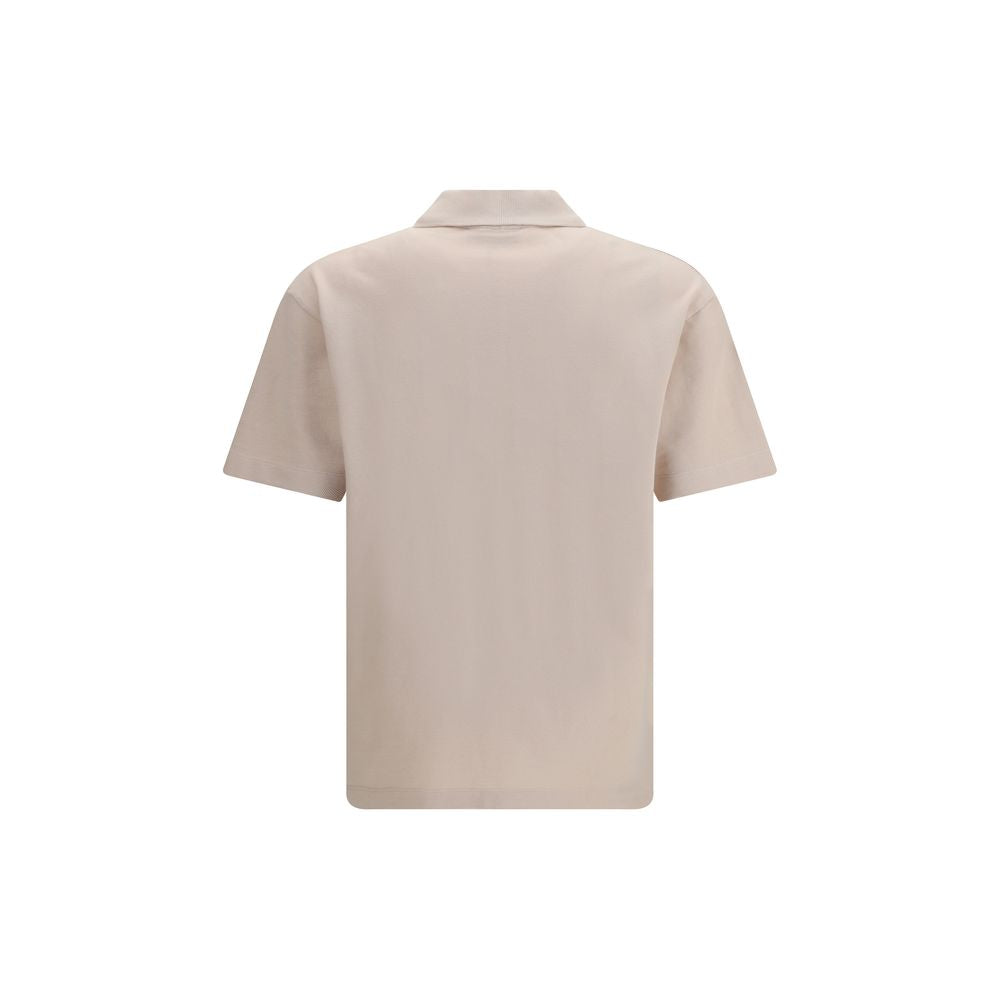 Maison Kitsuné Multicolor Cotton Polo Shirt