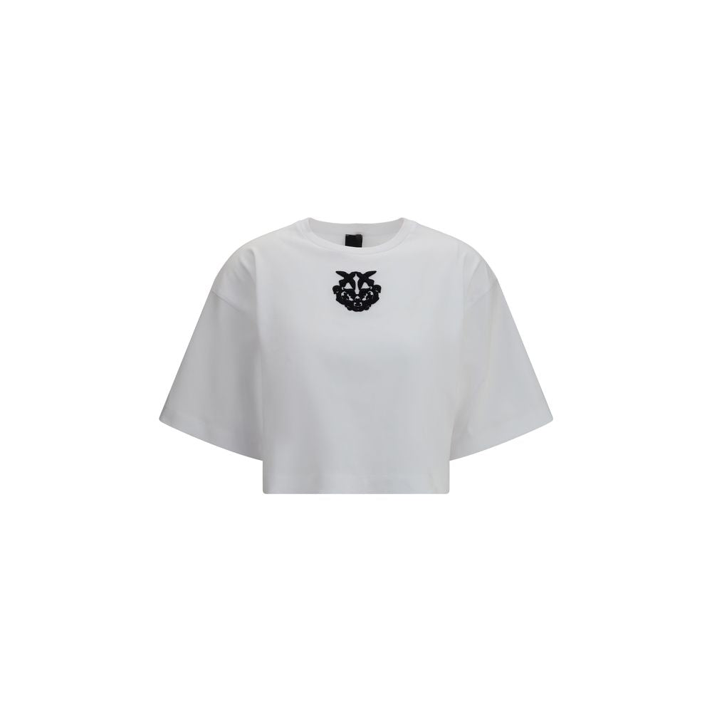 PINKO White Cotton T-Shirt