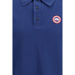 Canada Goose Blue Cotton Polo Shirt