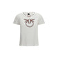 PINKO White Cotton T-Shirt