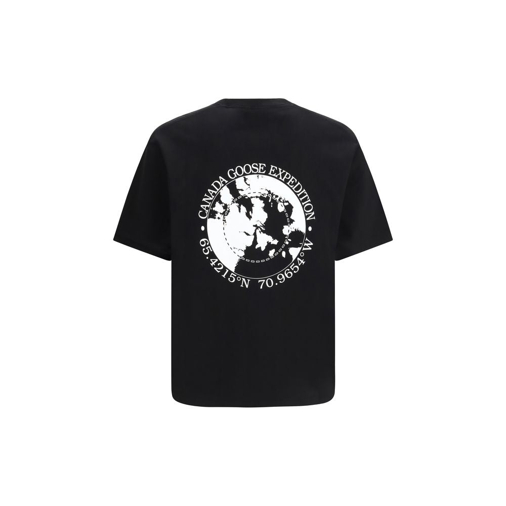 Canada Goose Black Cotton T-Shirt