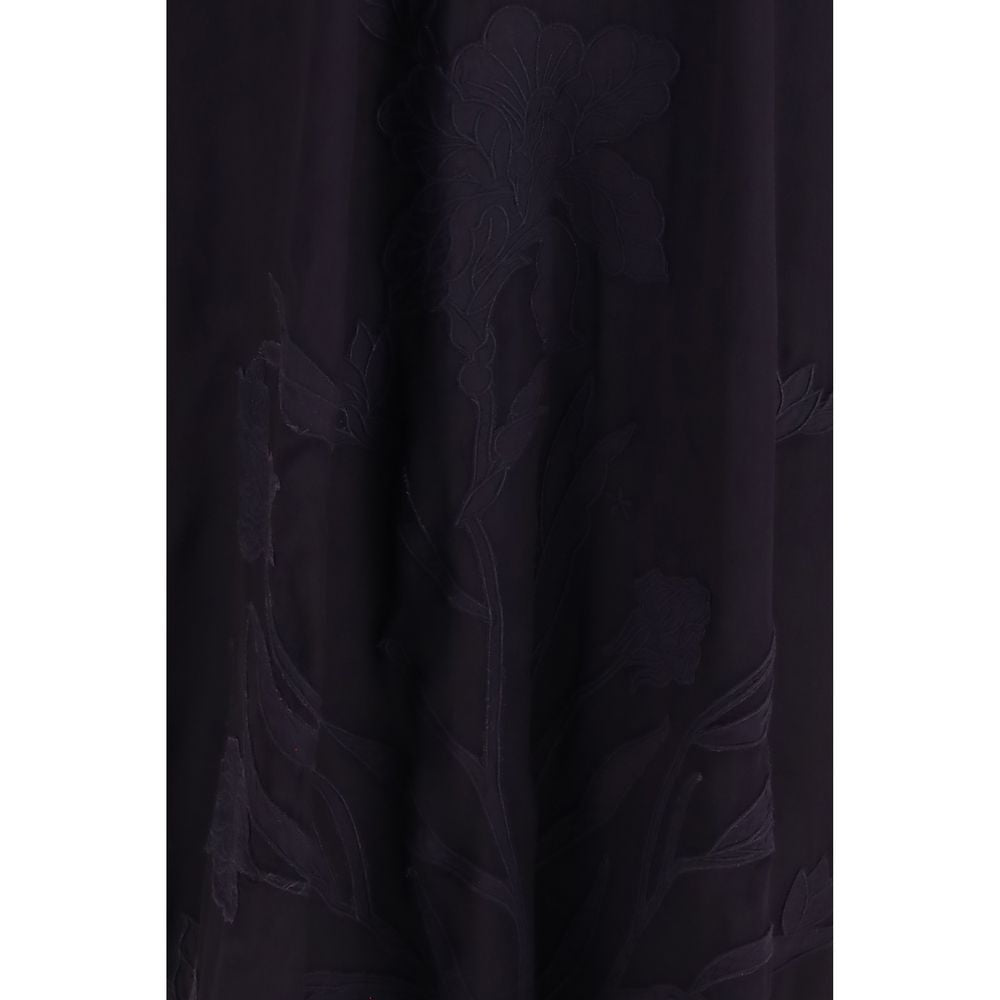 Forte_Forte Black Viscose Casual Dress