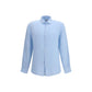 Brooksfield Blue Linen Shirt