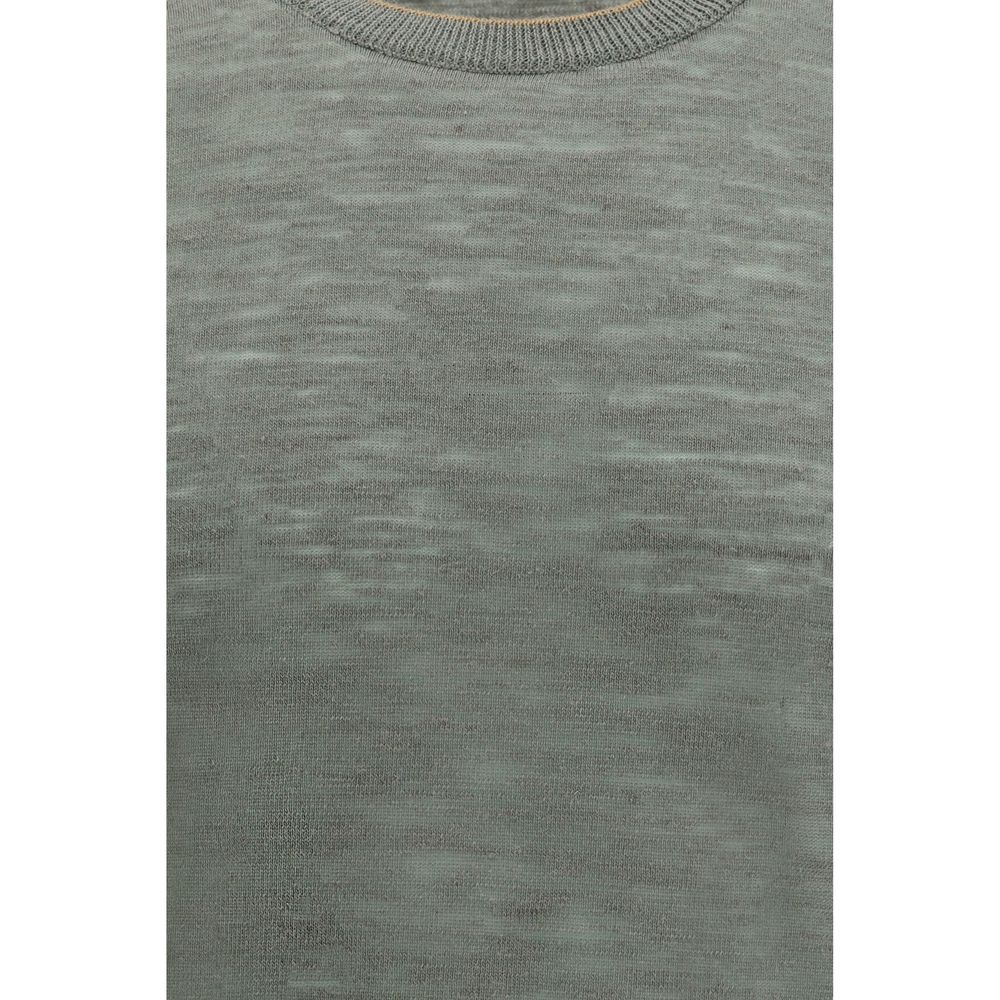 Brooksfield Bicolor Linen T-Shirt