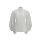 Brunello Cucinelli White Cotton Blouse