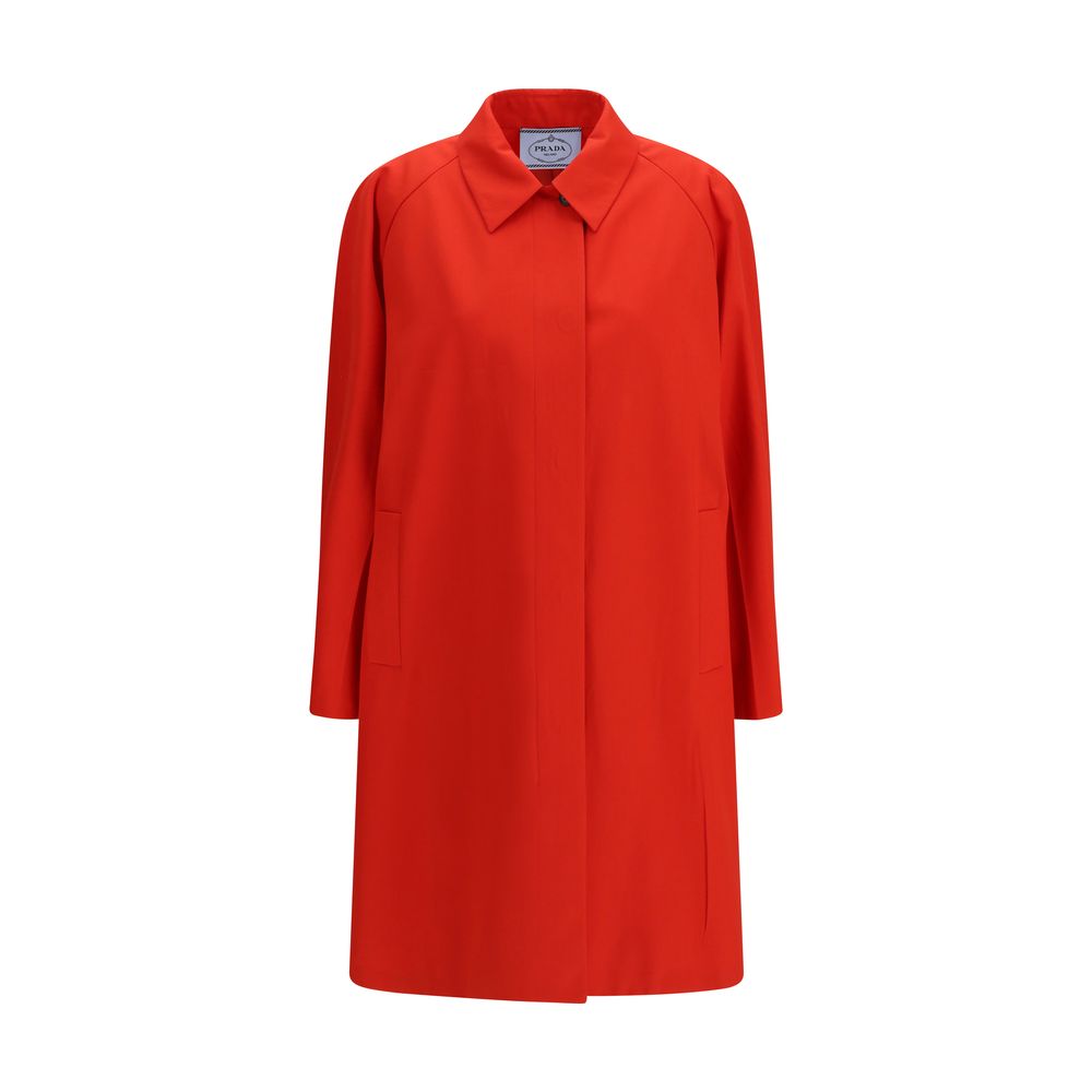 Prada Multicolor Polyester Coat