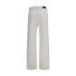 Lemaire White Cotton Casual Pants