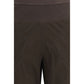Rick Owens Brown Silk Casual Pants