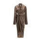 Rick Owens Brown Copper Casual Dress
