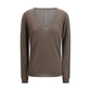 Rick Owens Gray Wool Oves Aries Sweatshirt