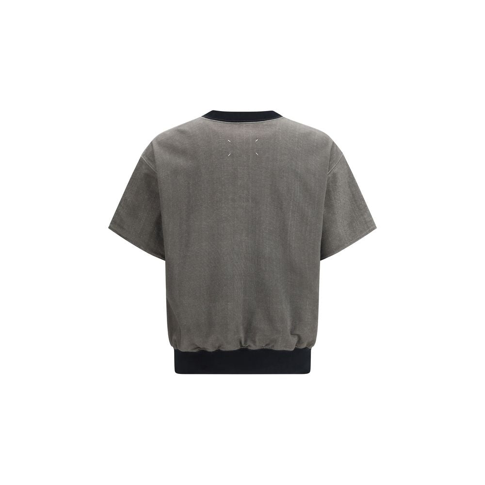 Maison Margiela Gray Viscose Sweatshirt