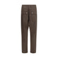 Rick Owens Brown Cotton Cargo Pants