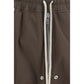 Rick Owens Brown Cotton Cargo Pants