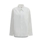 Ami Paris White Cotton Dress Shirt