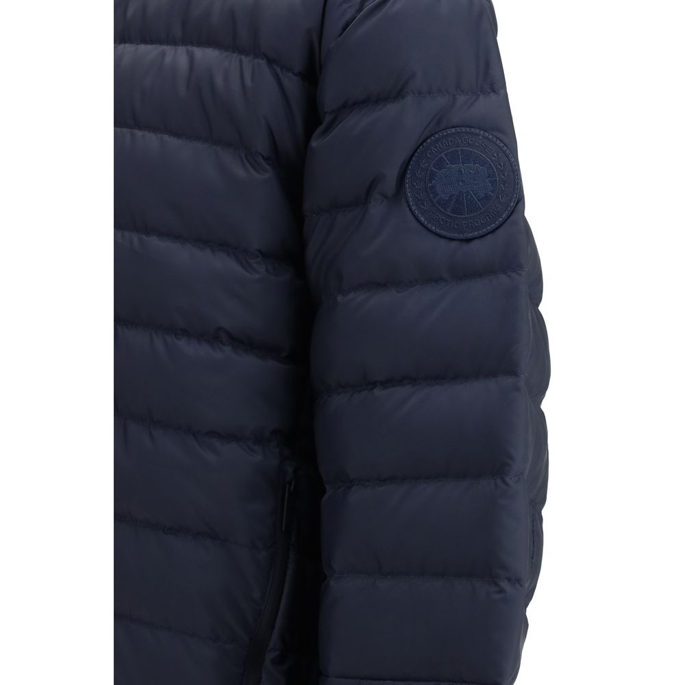 Canada Goose Blue Recycled Polyester Shell Jacket