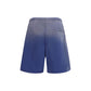 Moschino Blue Cotton Bermuda Shorts