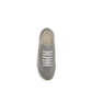 Prada Gray Calf Leather Bos Taurus Low Top Sneakers