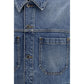 Off-White Blue Cotton Denim Jacket