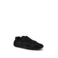 Prada Black Calf Leather Bos Taurus Athletic Sneakers