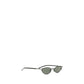 Alexander McQueen Black Metal Sunglasses