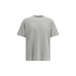 Saint Laurent Gray Cotton T-Shirt