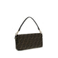 Fendi Brown Recycled Polyester Shoulder Bag