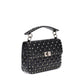 Valentino Garavani Black Lamb Ovis Aries Aries Shoulder Bag