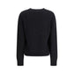 Ganni Gray Wool Oves Aries Sweatshirt