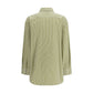 Saint Laurent Bicolor Cotton Pattern Shirt