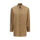 Saint Laurent Beige Cotton Dress Shirt