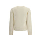 Ganni Beige Wool Oves Aries Sweatshirt