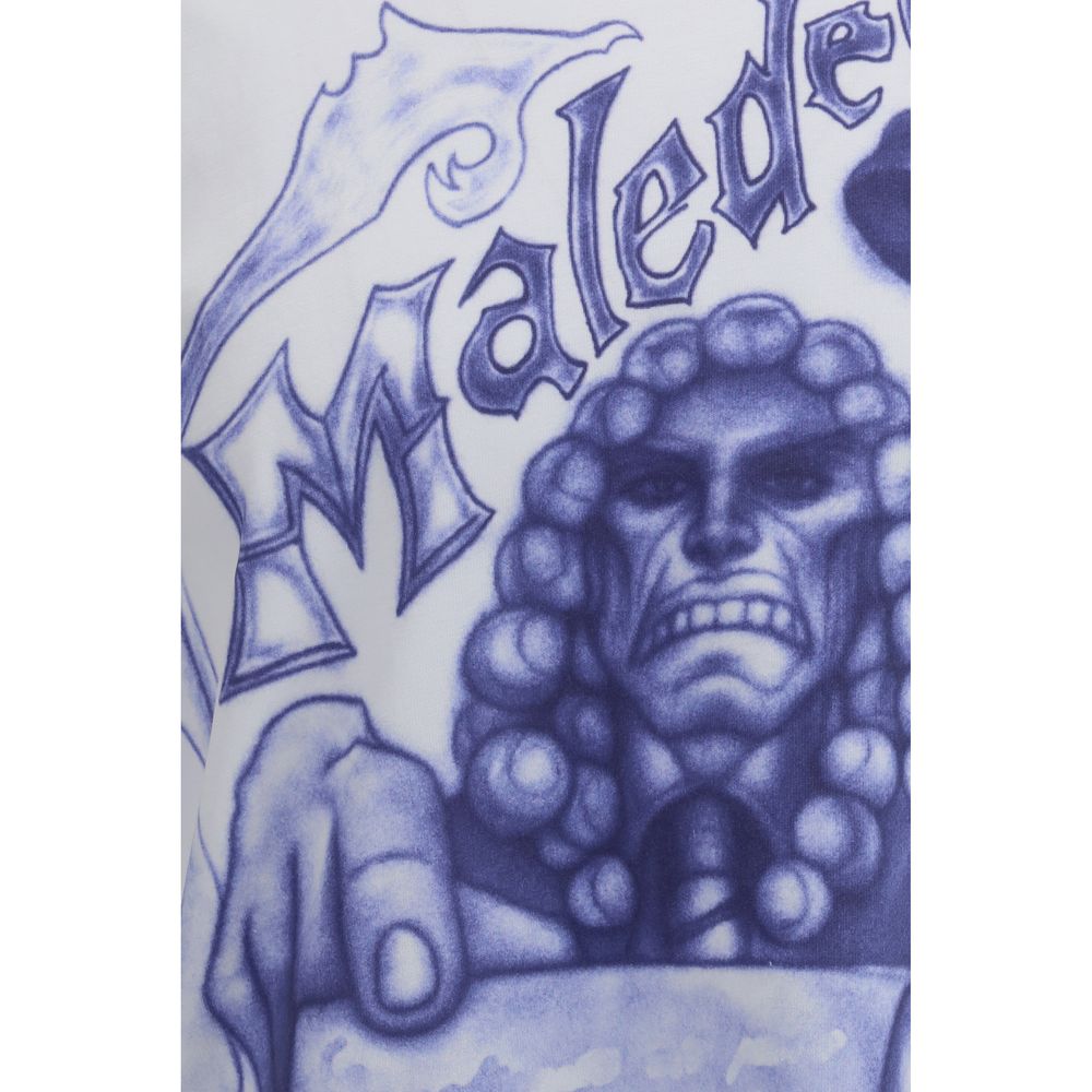 PDF Channel White Cotton T-Shirt