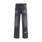 PDF Channel Gray Cotton Jeans Denim