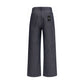 Fendi Blue Linen Relaxed Fit Jeans