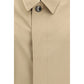 Herno Beige Polyester Trench Coat