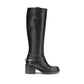 Chloé Black Calf Leather Bos Taurus Lace-Up Boots