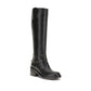 Chloé Black Calf Leather Bos Taurus Lace-Up Boots