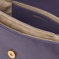 Emporio Armani Purple Bovine Leather Crossbody Bag