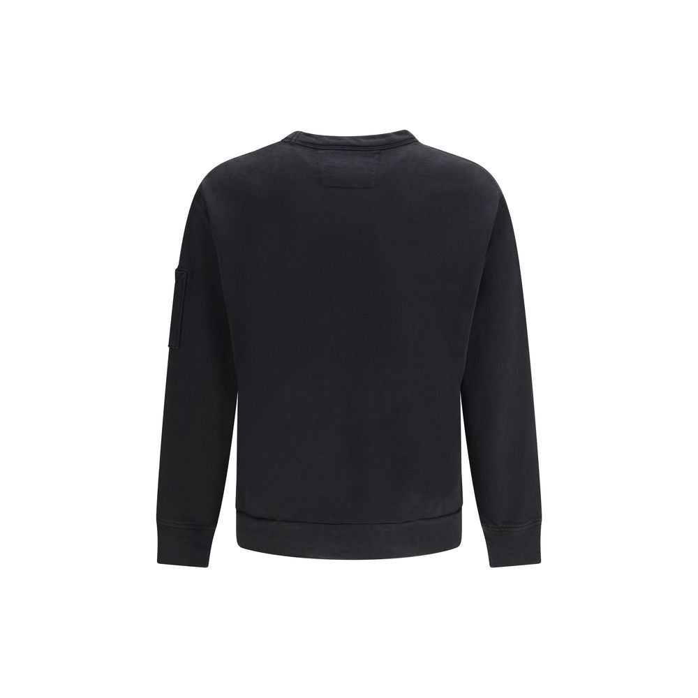 C.P. Company Black Cotton Sweatshirt