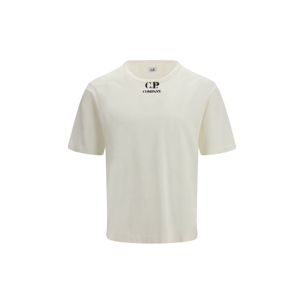 C.P. Company White Cotton T-Shirt